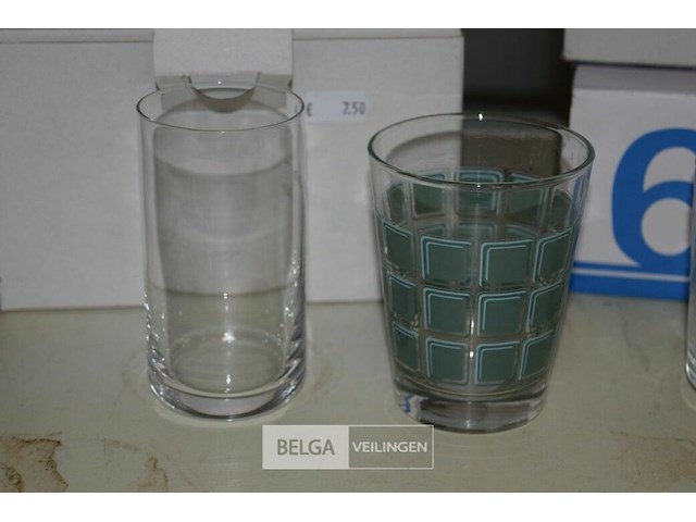 3x6st div glazen - afbeelding 2 van  3