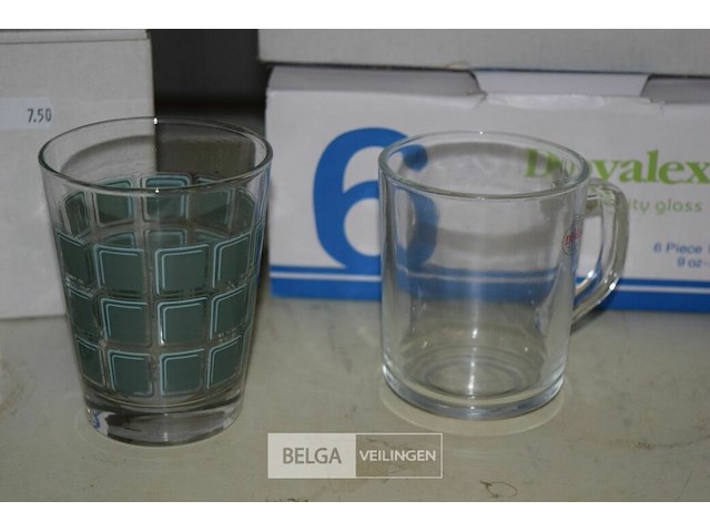 3x6st div glazen - afbeelding 3 van  3
