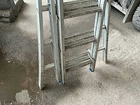 3x8 aluminium schuifladder - afbeelding 2 van  4
