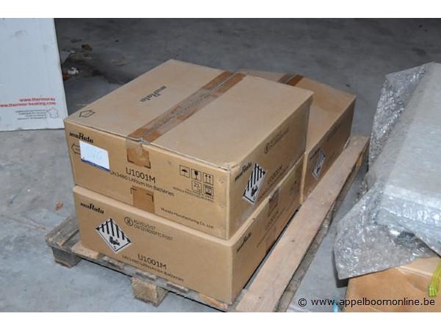 3xx lithium ion batterijen, murata, ij1001m, werking niet gekend - afbeelding 1 van  2