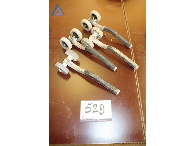 4 aandrukrollers - afbeelding 1 van  2