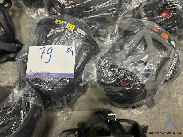 4 ademluchtmaskers dräger fgs 7000 spin - afbeelding 1 van  2