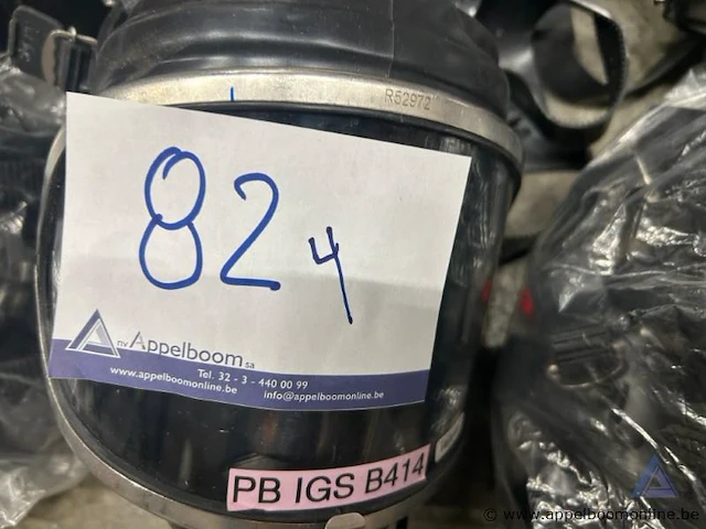 4 ademluchtmaskers dräger panorama nova spin - afbeelding 2 van  2