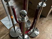 4 afzet-receptiepaaltjes + menubord - afbeelding 4 van  5