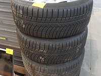 4 alu velgen bmw met winterbanden (225/55 r 17) - afbeelding 1 van  4