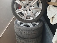 4 alu. velgen en banden 17", afkomstig van lexus - afbeelding 1 van  1