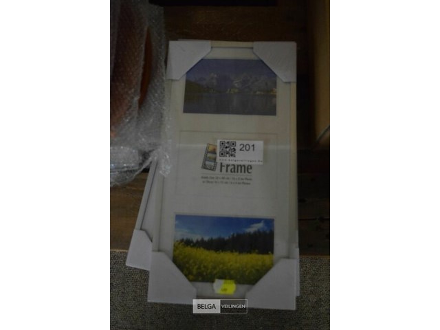 4 alulinium fotokader 20x25cm - afbeelding 1 van  2