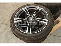 4 aluminium velgen met bmw m-banden - afbeelding 6 van  10