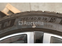 4 aluminium velgen met bmw m-banden - afbeelding 7 van  10
