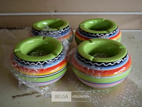 4 asbakken - afbeelding 1 van  2