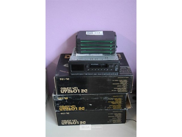 4 auto radio delran - afbeelding 1 van  5