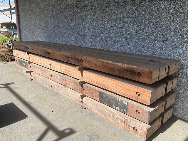 4 azobé schotten - afbeelding 1 van  4