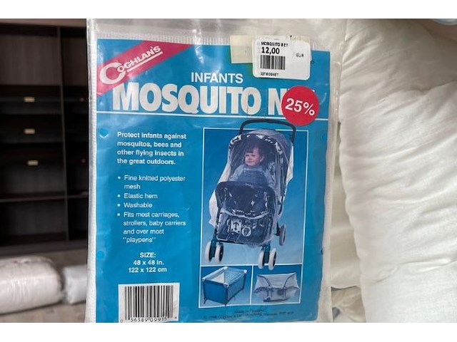 4 babydekbedden, 2 bedlinnen, rek, 2 moskitonetten - afbeelding 5 van  5