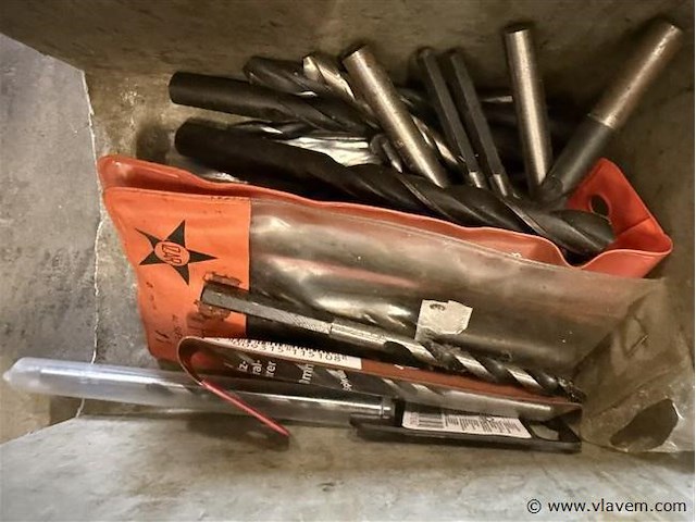 4 bakken diverse boren metaal, sds etc - afbeelding 3 van  4