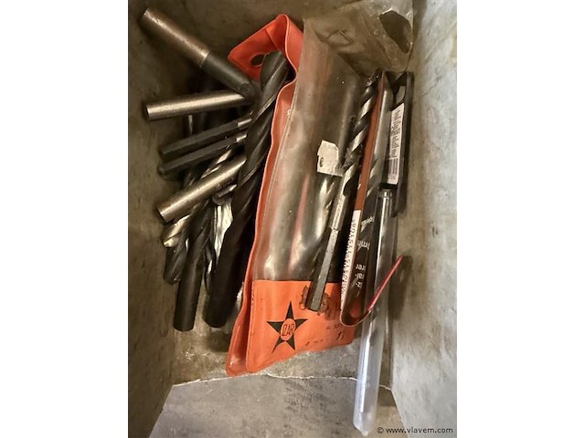 4 bakken diverse boren metaal, sds etc - afbeelding 3 van  4