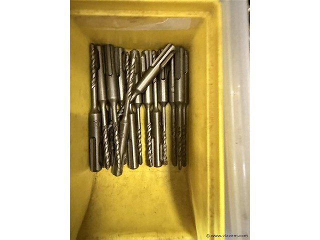 4 bakken diverse boren metaal, sds etc - afbeelding 4 van  4