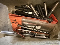 4 bakken diverse boren metaal, sds etc - afbeelding 3 van  4