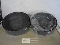 4 bakvormen div. maten - afbeelding 1 van  3