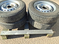 4 banden met velg 155/70r12c