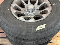 4 banden + velgen chevrolet express/gmc - afbeelding 1 van  4