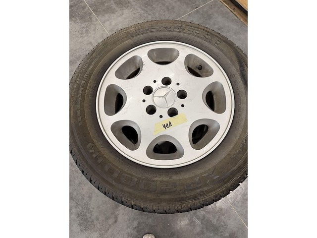 4 banden + velgen mercedes sl - afbeelding 2 van  3