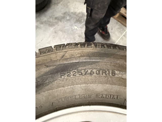 4 banden + velgen mercedes sl - afbeelding 3 van  3
