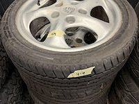 4 banden + velgen porsche - afbeelding 2 van  4