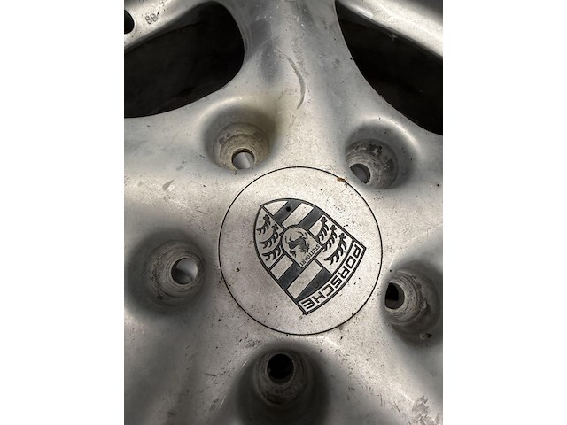 4 banden + velgen porsche - afbeelding 4 van  4
