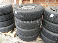 4 banden voor vw tiguan michelin 215/65r17 99h velgen (winter) - afbeelding 2 van  9