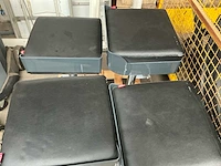4 barkrukken met kunstlederen zitting - afbeelding 2 van  3