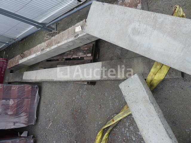 4 betonnen lateien - afbeelding 1 van  4