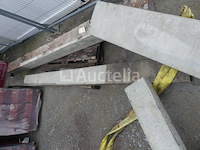 4 betonnen lateien - afbeelding 1 van  4