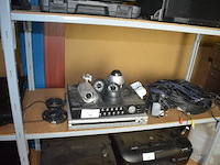 4 bewakingscamera, 2 recorders