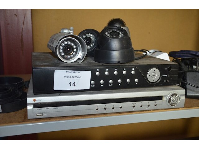 4 bewakingscamera, 2 recorders - afbeelding 4 van  5