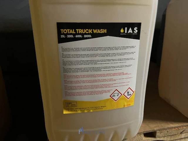 4 bidons ias total truck wash - 25 l - afbeelding 2 van  2