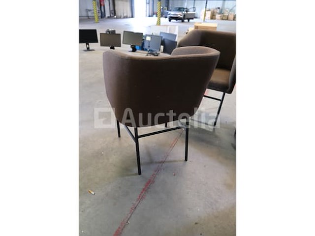 4 bijpassende clubstoelen - afbeelding 3 van  6