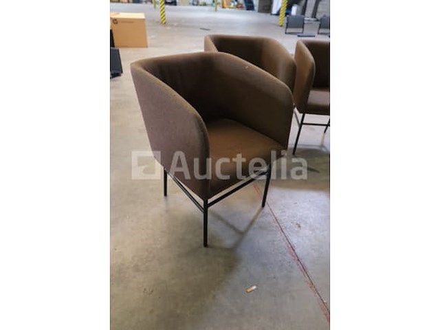 4 bijpassende clubstoelen - afbeelding 4 van  6