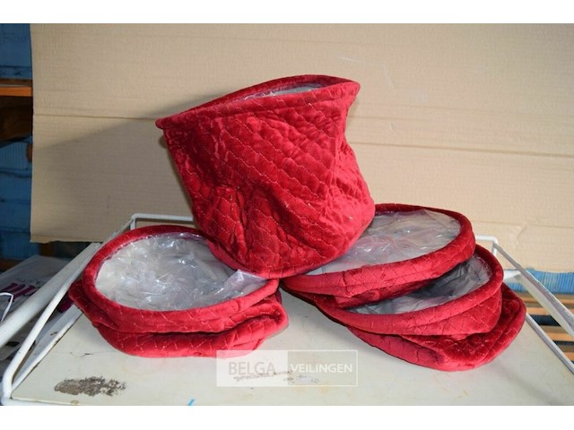 4 bloemmandjes - afbeelding 1 van  3