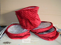 4 bloemmandjes - afbeelding 1 van  3