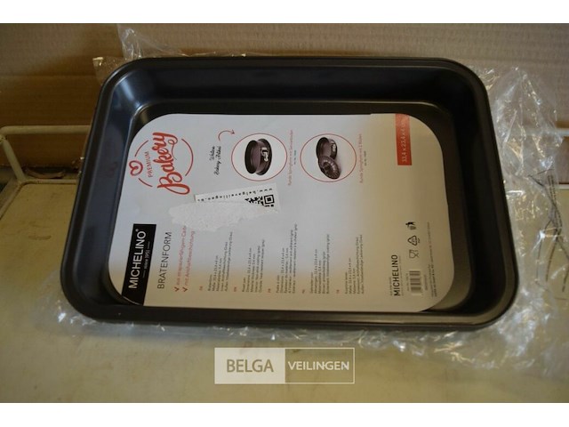 4 braadvormen 33,4x23,4x4 cm - afbeelding 1 van  2