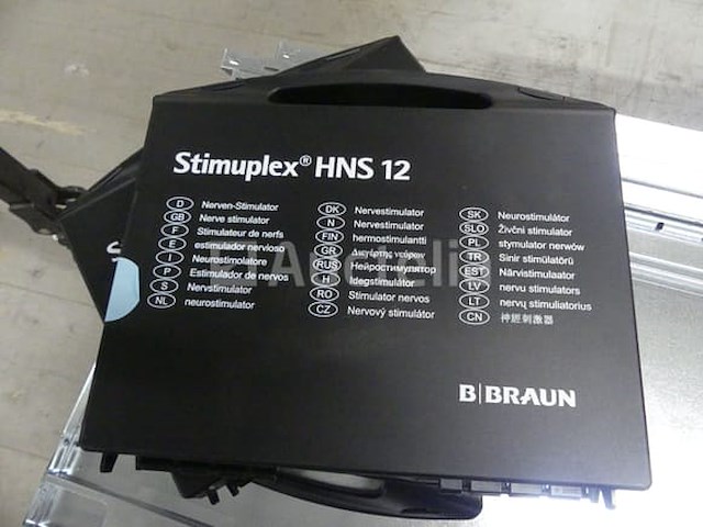 4 braun stimuplex hns12 zenuwneurostimulatoren - afbeelding 3 van  7