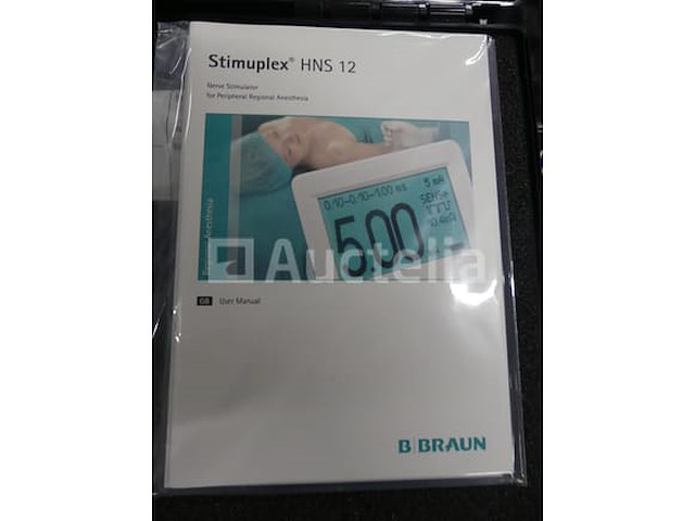 4 braun stimuplex hns12 zenuwneurostimulatoren - afbeelding 5 van  7