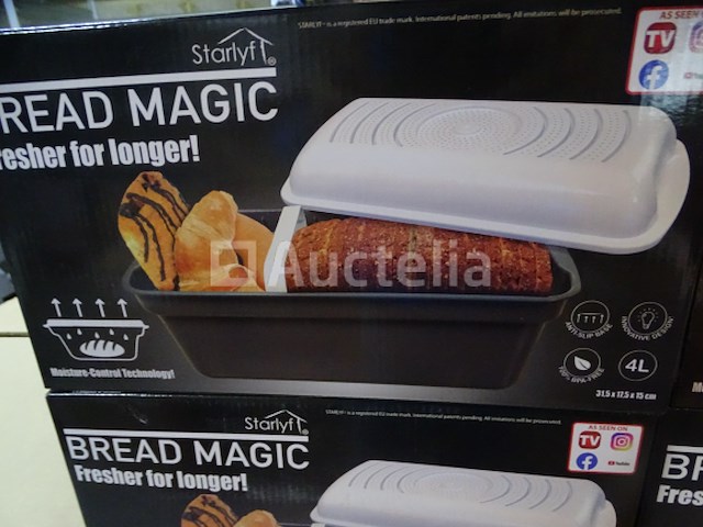 4 broodgespreksdozen met verwijderbare scheidingswand - afbeelding 2 van  7