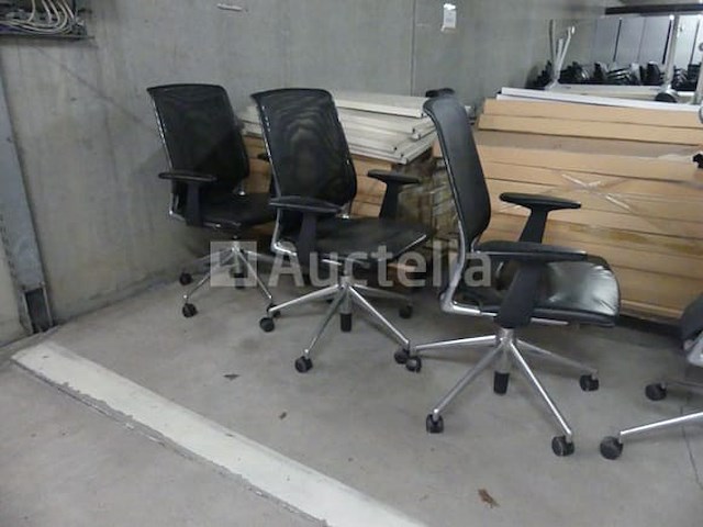 4 bureaustoelen - afbeelding 4 van  7