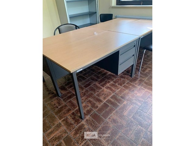 4 burelen met bureaustoel - afbeelding 6 van  6