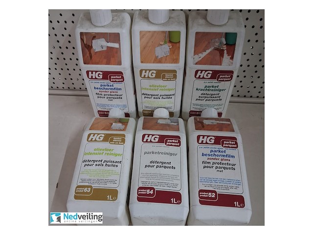 4 bussen van 1 liter hg vloerreiniger - afbeelding 2 van  3
