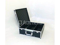 4 cd koffer - 3 vakken - 100 cd's | d001