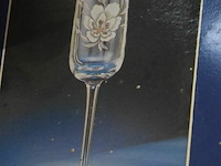 4 champagne glazen - afbeelding 1 van  4