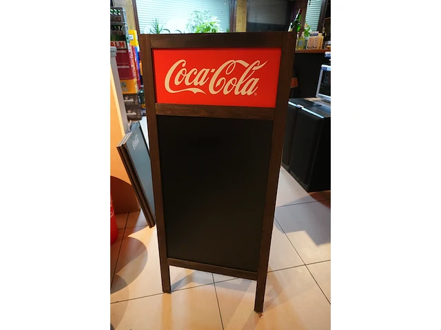 4 coca-cola krijtborden - afbeelding 1 van  5