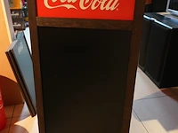 4 coca-cola krijtborden